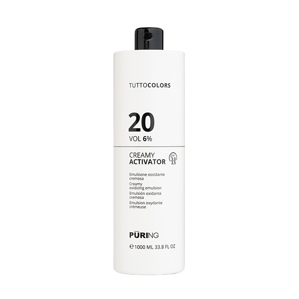 ACTIVADOR OXIDANTE CREMOSO TUTTOCOLORS 20V 1000ML PURING